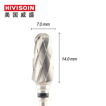 

Cross cut super coarse (0602.060)- ISO223 -Tungsten Carbide Burs - HIVISOIN Carbide Nail Drill Bit&Dental Burs