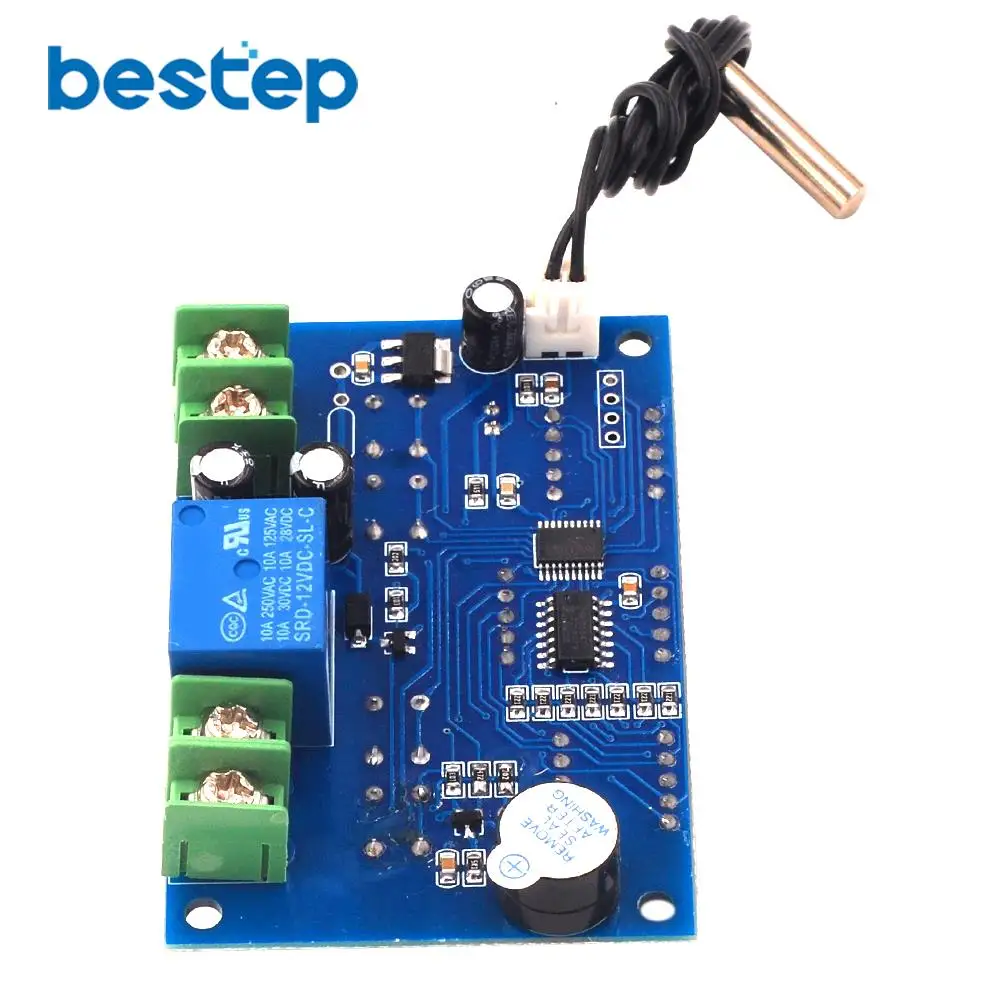 W1401 DC12V LED Digital Display Thermostat Intelligent Temperature Controller Thermometer Control With NTC Sensor DC 12V Module W1401 DC12V LED Digital Display Thermostat Intelligent Temperature Controller Thermometer Control With NTC Sensor DC 12V Module