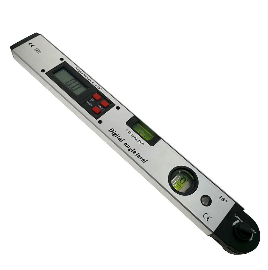 Цифровой электронный транспортир Угол finder уровень измерительный прибор измеритель Инклинометр линейка 0-225 градусов 400 мм металлический материал