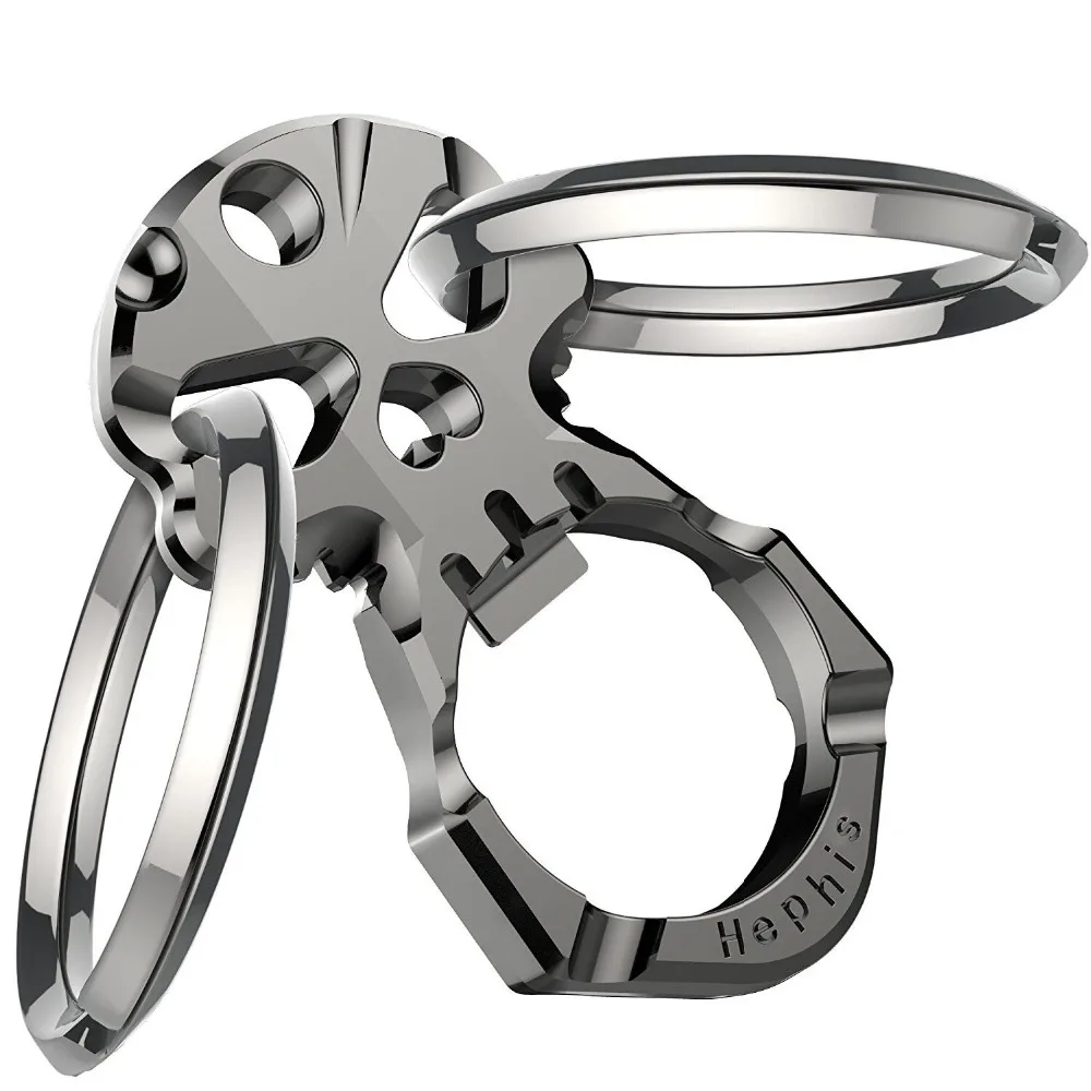 

Hephis Fashion Skeleton Car Keychain 6 styles Skull Punk Key Chain Bottle Opener Key Holder For Men Gifts Multiuse Key ring