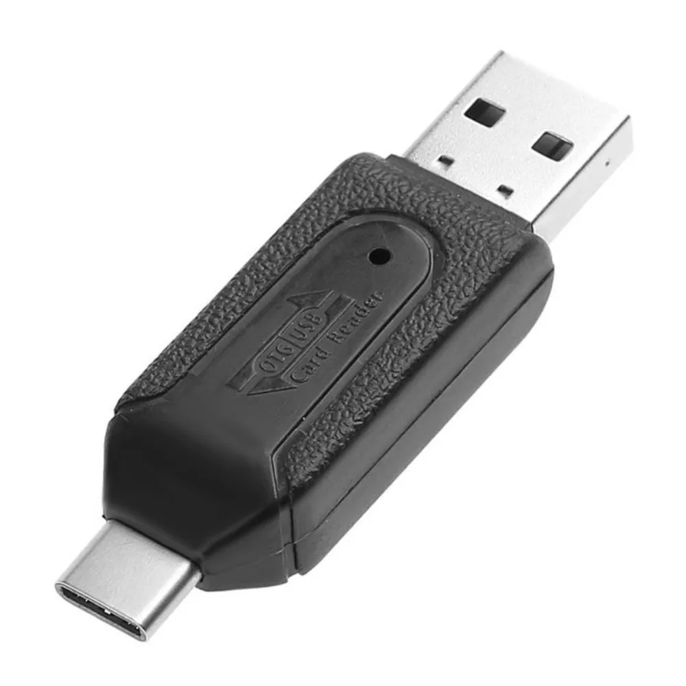 Мини OTG USB2.0 Type C кардридер памяти для SD TF карты Micro кардридер|Картридеры| |