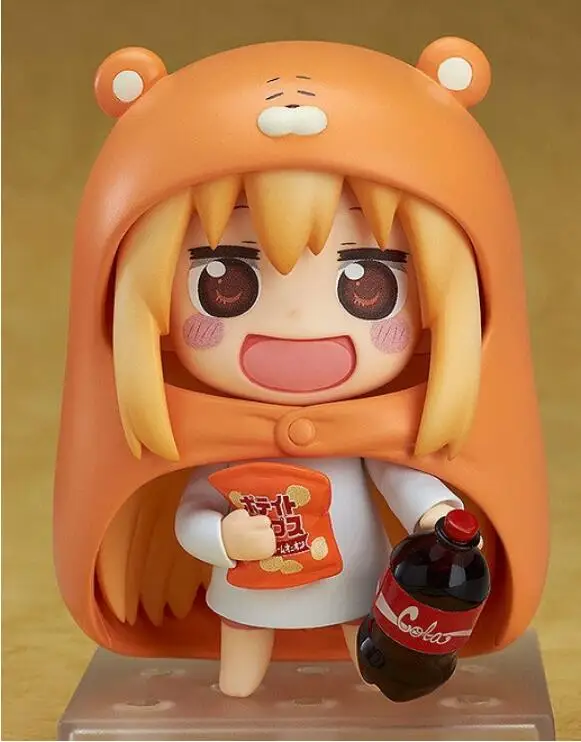 Лолита Sankaku голова Himouto! 524 Умару-Чан Умару фигурка Аниме Nendoroid Doma Marmot хомяки Модель Фигурки 10 см