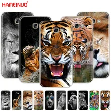 HAMEINUO, модный милый чехол для мобильного телефона с изображением льва тигра, животного, чехол для samsung Galaxy A3 A310 A5 A510 A7 A8 A9