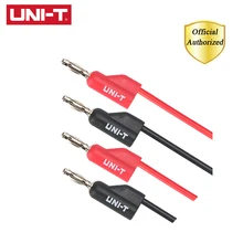 UNI-T UT-L10 Probes and Test Leads Banana Plug for Electric Testing uni t ut d07a bluetooth adapter module for uni t ut181a ut171a and ut71e