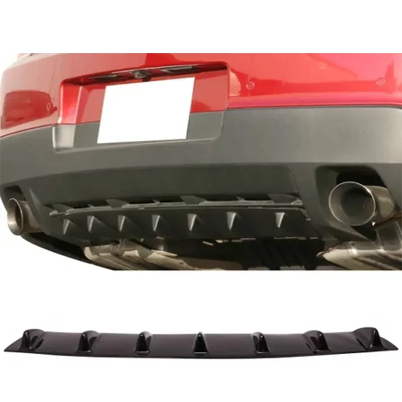 

Car Bumper Deflector Modified Spoiler Shark Fin 7 Wings For Peugeot 308 207 407 2008 Citroen C5 Opel Astra h Insignia Vectra C