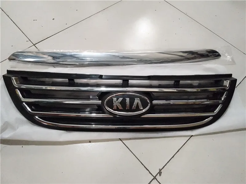

ABS Chrome Front Center Grille Grill Frame Cover For Kia Cerato