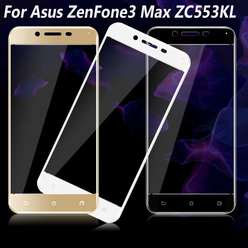 IMAK Для Asus ZenFone3 Max ZC553KL стекла полный охват закаленное стекло для защитная пленка