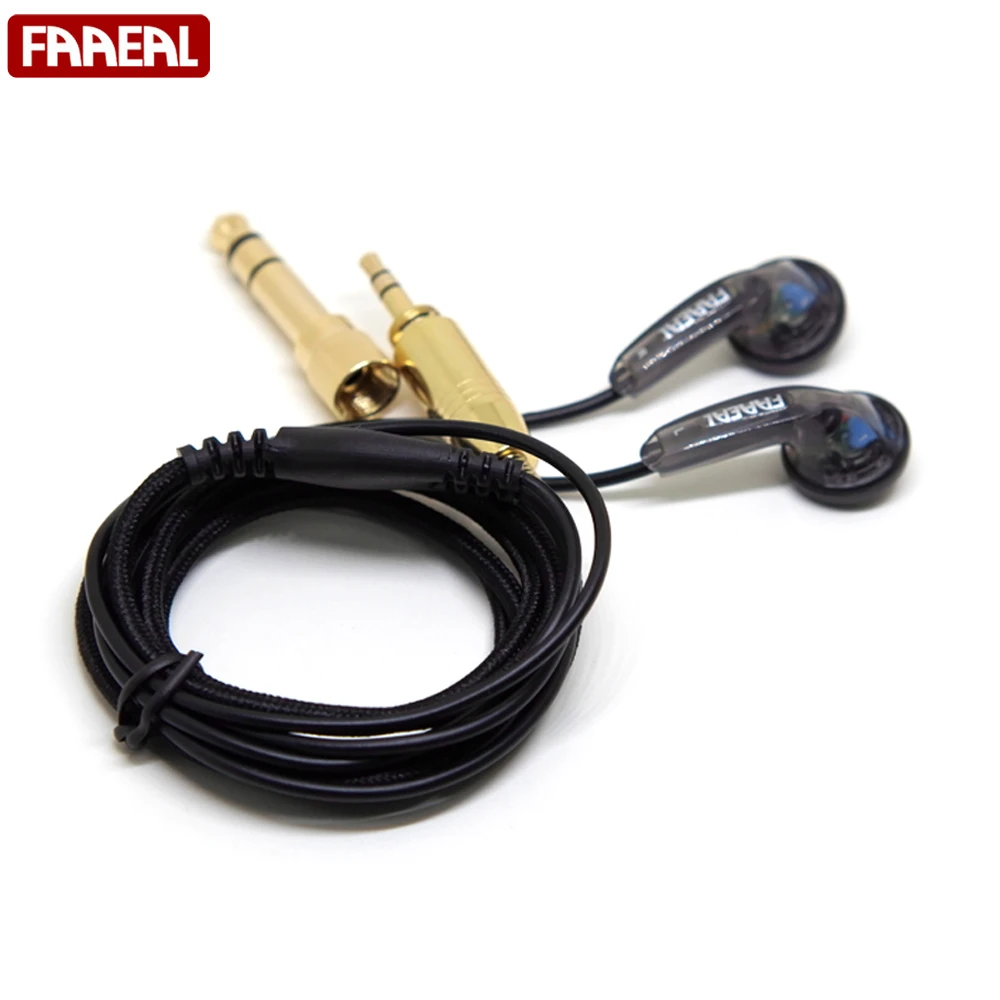 Наушники вкладыши FAAEAL Narcissus 2 0 3 5 Ом Hi Fi с аудиоразъемом 6 MX500|earphone earbuds|hifi earphonesmusic