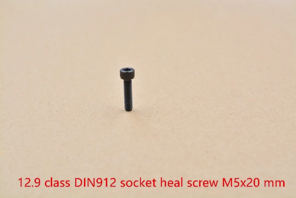 Высокая прочность легированная сталь Винт DIN912 M5x20 винт 12,9 класса гнездо исцелить винт с шестигранной головкой 1 шт