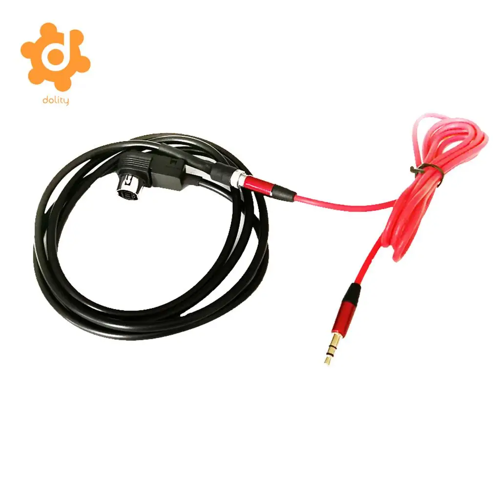 Car 3.5mm Aux Audio Adapter Cable for JVC Alpine CD KS-U58 PD100 U57 U29
