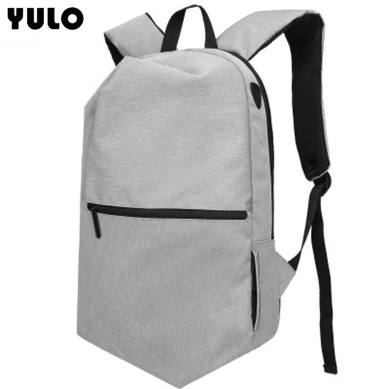 

YULO Special Large-capacity Usb Charging Travel Men's Canvas Backpack 8667 College Students Simple Backpack