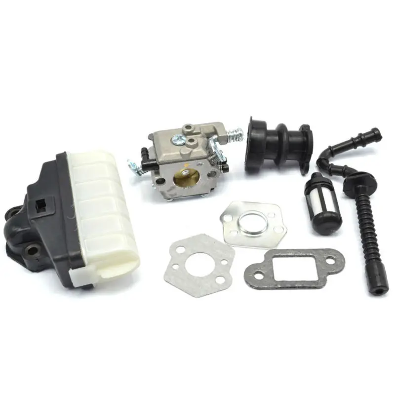 

Air Filter Walbro Carburetor Gasket Metal Plate Shim Fuel Filters Hose Manifold Intake Pipe for Stihl MS210 230 250 Parts