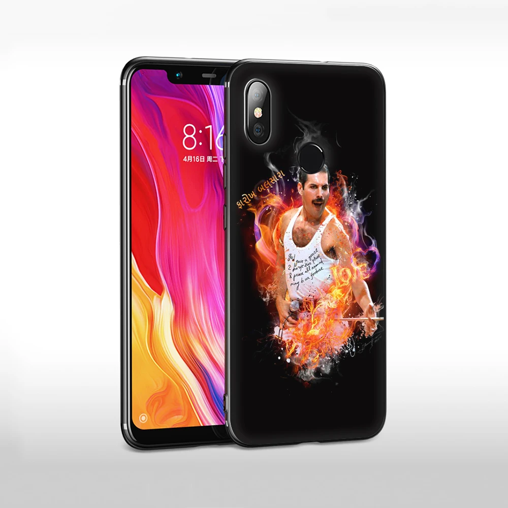 WEBBEDEPP Королевский ремешок Freddie Mercury ТПУ чехол для Xiaomi Redmi 5A 6A S2 5 Plus Note 6 7 Pro мягкий