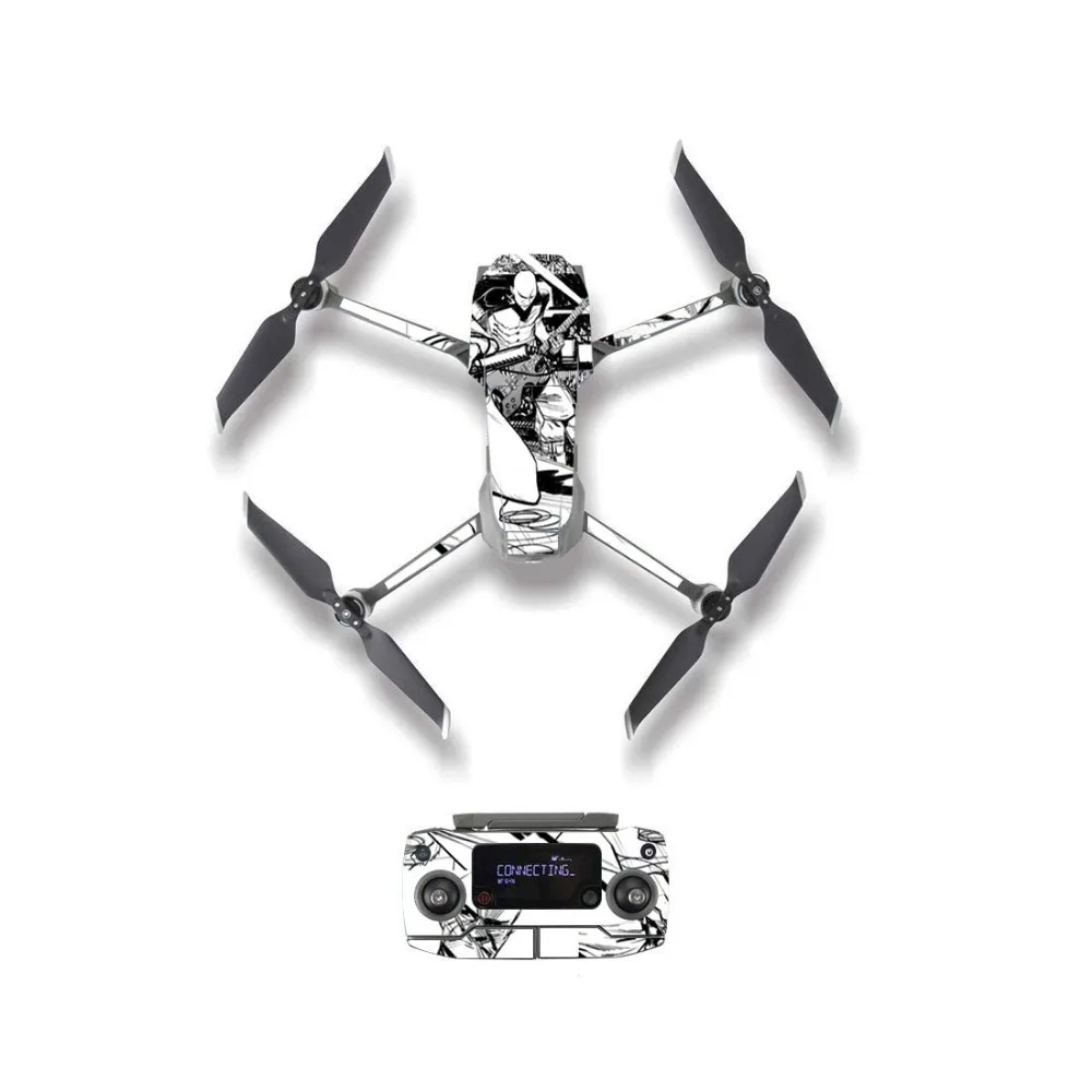 Стильная наклейка [M20194] с мультяшным рисунком для корпуса дрона DJI Mavic 2 Pro и Zoom