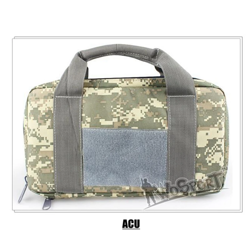 

US ACU Tactical Single Pistol Case Military Pistol Hand Gun Bag Gun Rug Outdoor Soft Pistol Carrying Case