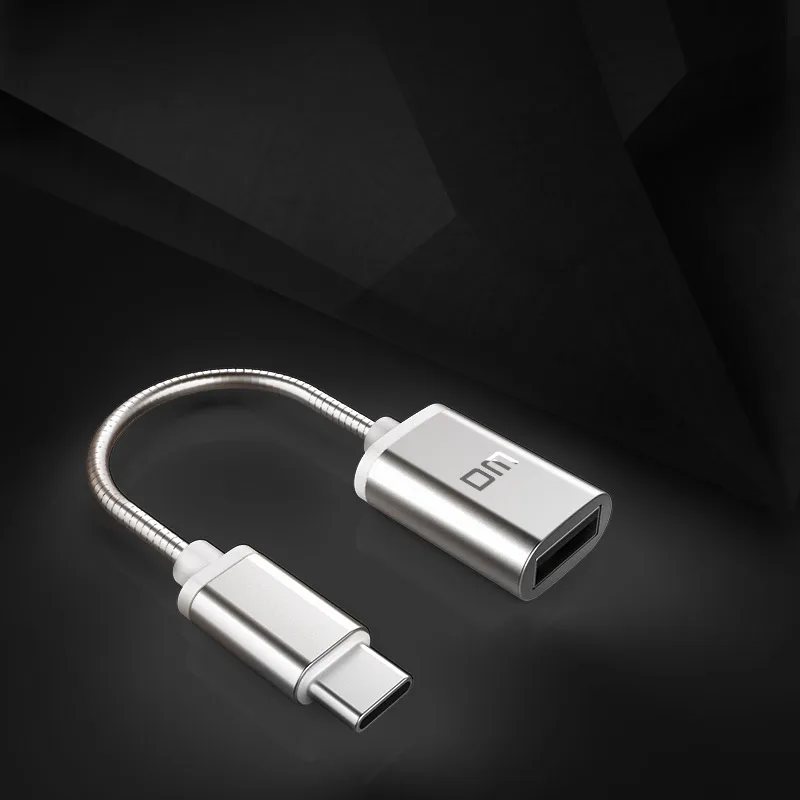 DM Тип-C адаптер Тип C-L USB C Male к USB2.0 Femail USB OTG конвертер для устройств с Тип c интерфейс