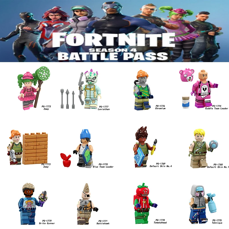 

Night fortress Hot Game Model Building Blocks Toy le Compatible with Weapons Action Figure Toy for Child Assemble JM-52