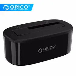 ORICO 5 Гбит/с USB 3,0 Корпус SATA HDD внешний жесткий диск Док-станция для 2,5/3,5 дюйма HDD/SSD Поддержка UASP и 8 ТБ 6218US3