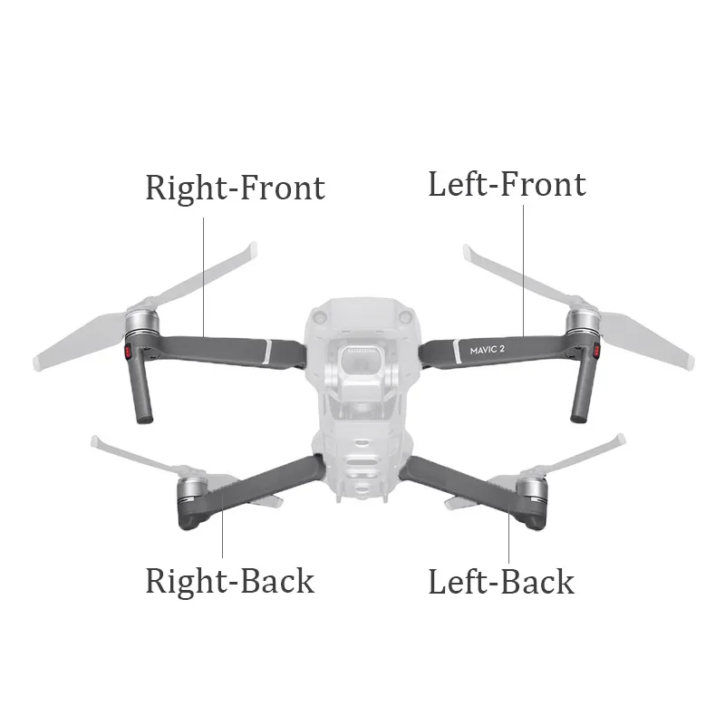 Новый оригинальный корпус DJI Mavic 2 PRO/ZOOM Arms Нижняя рама верхняя крышка замена