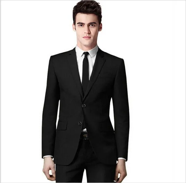 Top Selling New/Thin summer business casual professional suit men's ...