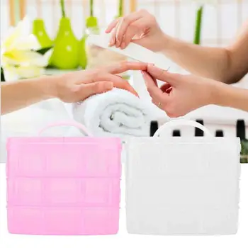 

Plastic Detachable 3 Layers Nail Art Tools Storage Box Jewelry Organizer Container Storage Box