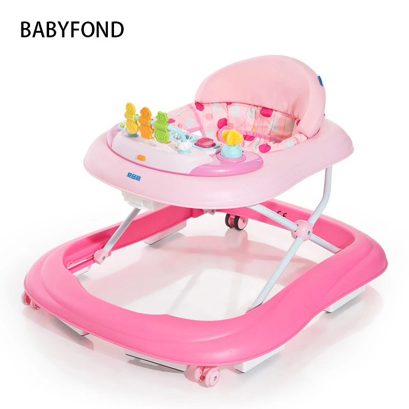 Fantastic Love, High Baby Walker, Anti Rollover, Multi-function, With Music, Children, Baby, Walker