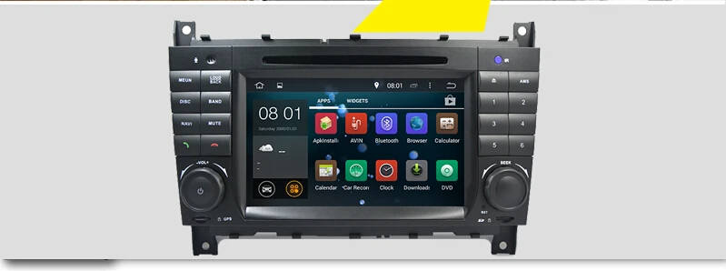 Flash Deal 7"HD 1024x600 Quad core Car DVD Android 7.1 for Mercedes/Benz C Class W203 c200 C230 C240 C320 C350 CLK W209 GPS Radio WiFi 3G 3 Flash Deal 7"HD 1024x600 Quad core Car DVD Android 7.1 for Mercedes/Benz C Class W203 c200 C230 C240 C320 C350 CLK W209 GPS Radio WiFi 3G 3