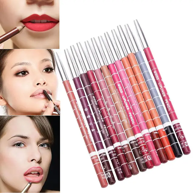 Lip Liner 28 Colors Cosmetic Professional Lipliner Long lasting