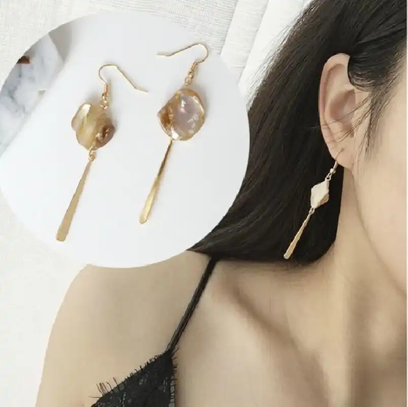 Новинка 2018 флэш оболочка для женщин 4ED235|long earrings|earrings longpendant earrings |