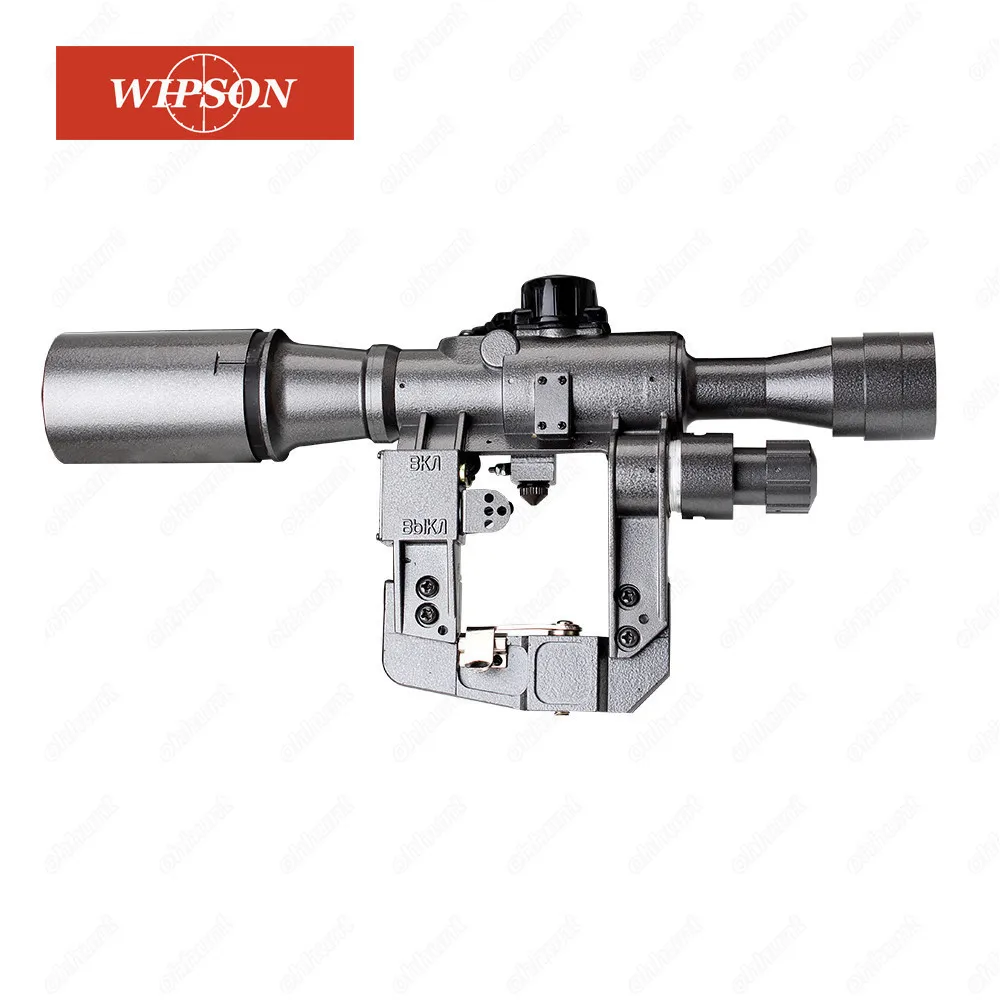 

WIPSON Tactical POS 6X36-1 Red Illuminated SVD AK Rifle Scope Sniper Hunting RifleScope