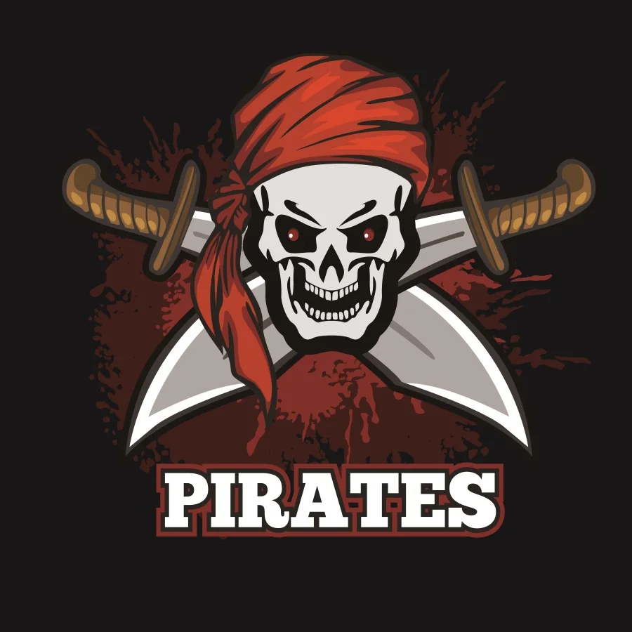 

Laeacco Pirate Head Knife Poster Baby Party Photography Backgrounds Customized Photographic Backdrop For Photo Studio