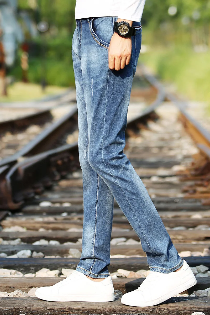 Мужские джинсы в стиле сезона 2019 модные высокого качества прямые 28 36|mens denim jeans|denim