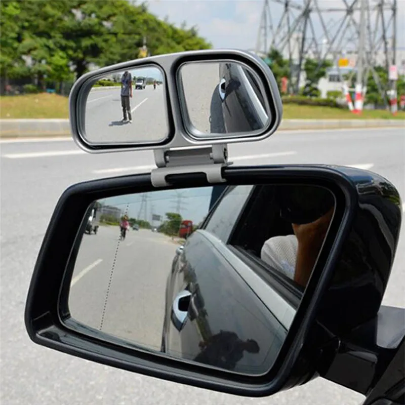 White/Black Left/ Right Auto Car Mirrors Wide Angle Side Mirror for