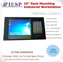 6U rack mounting computer, 12.1 inch LCD, J1900 CPU, 4GB RAM, 500GB HDD, Rich I/Os, Mount touch panel pc, OEM/ODM