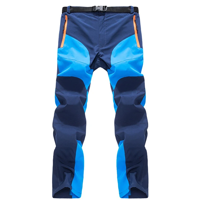 Hombres pantalones de senderismo al aire libre mens elástico cazadora hombre impermeable de secado rápido camping trekking caza senderismo ciclismo pantalones hombres