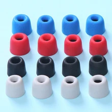 20pcs / 10pair T400 M Earphone headphone sets top denoise C set of slow rebound inert sponge earmuffs memoryfoam 4.9 mm