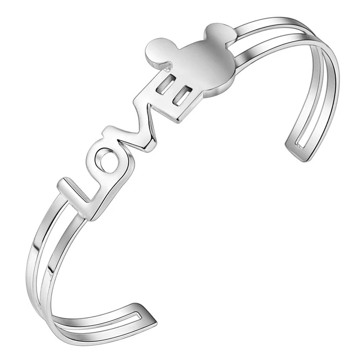 

Fashion High quality 925 silver Women jewelry Bangles bracelet WS-074