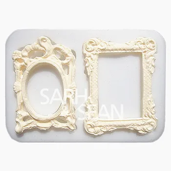 

M0771 Big frame fondant cake molds chocolate mould for the kitchen baking Sugarcraft Decoration Tool