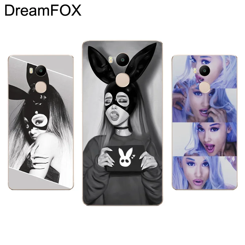 DREAMFOX M057 Ariana Grande Мягкий силиконовый чехол из ТПУ для Xiaomi Redmi Note 3 4 4X5 5A 6 7 Pro Global |