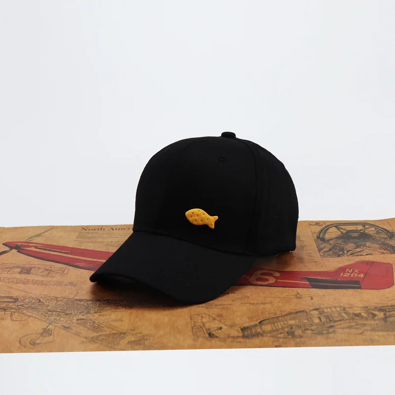 Женская Повседневная Бейсболка Gorra BKB005 с узором в виде сердца рыбы собаки кролика