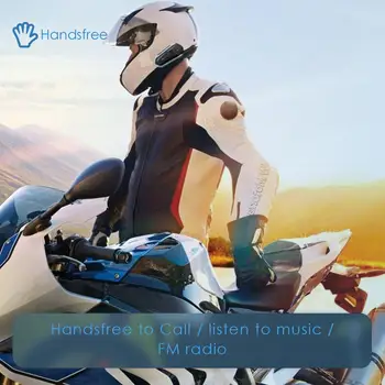 

Kuulee Portable Bluetooth 4.1 Motorcycle Helmet Headset Wireless Headphones 2019 Classic Style Free Shipping