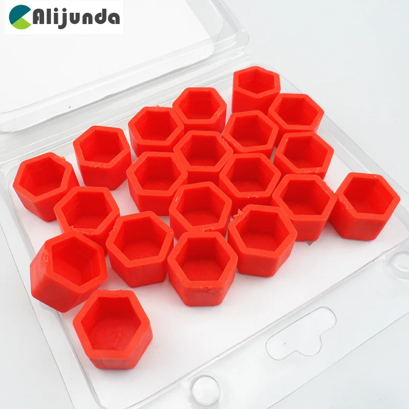 

20x Universal 19mm Silicone Hexagon Wheel Nut Bolt Cover for Subaru Forester Outback Legacy Impreza XV BRZ
