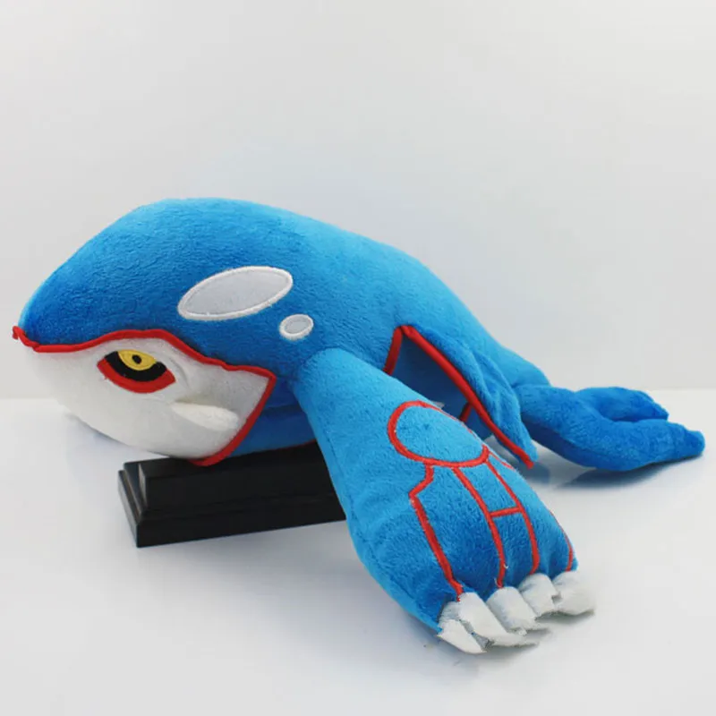 2 размера 20 см/35 см Kyogre плюшевые игрушки Kyogre Peluche мягкие животные куклы Подарки для детей - Цвет: 22cm