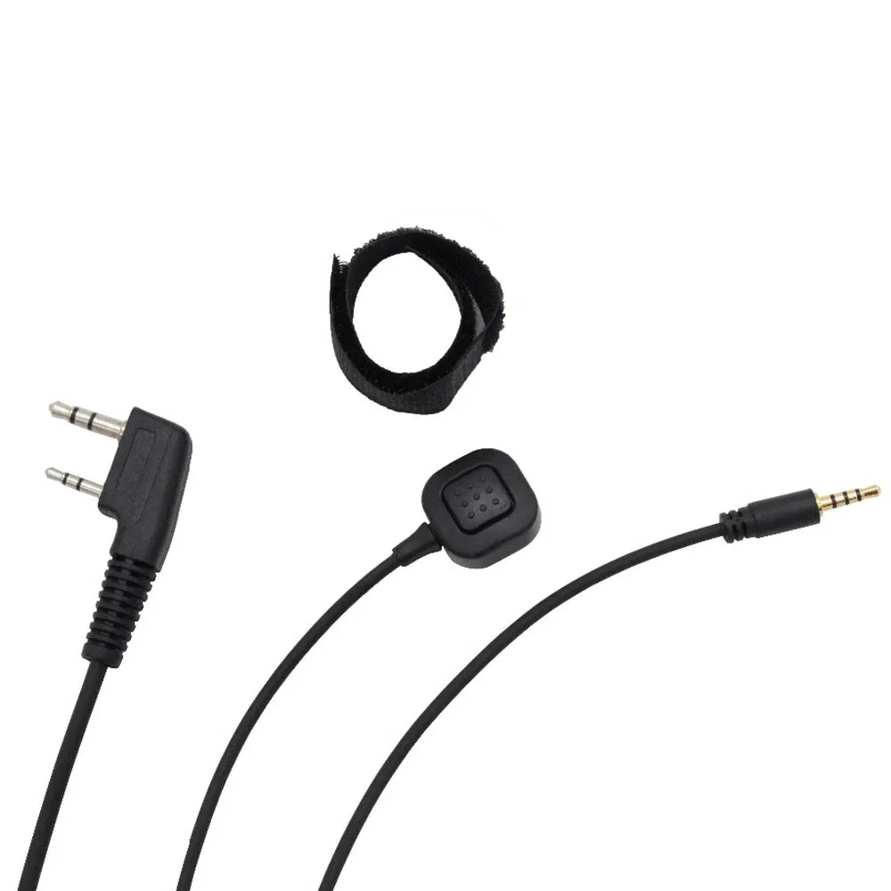 

V3 V6 V8 V1098a V5s Bluetooth Helmet Headset Special Connecting Cable for Kenwood Baofeng UV-5R UV-82 GT-3 Two Way Radio