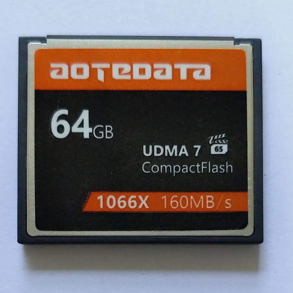 AOTEDATA 1000X промышленная компактная флеш-карта CF 32 Гб 64 Гб 128 ГБ 256 Гб карта памяти для Canon SLR камера для Nikon