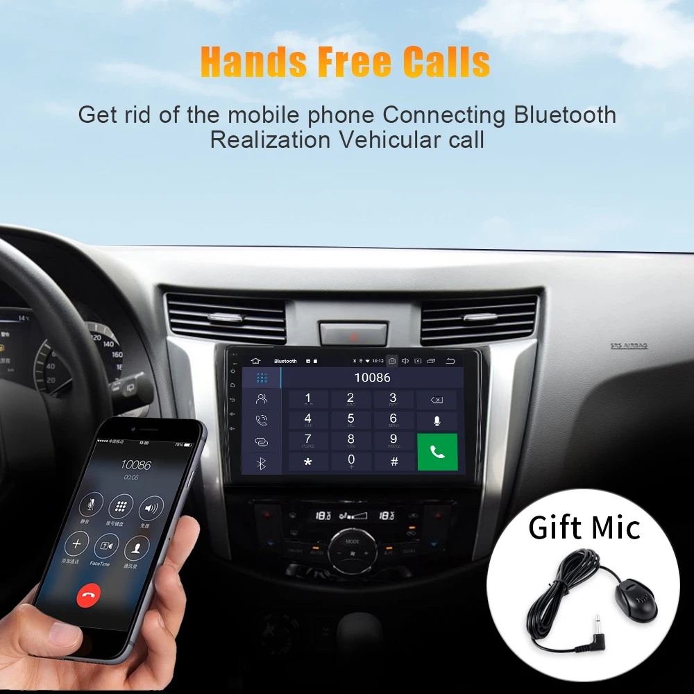 Top Car 1 din Android 9.0 for Nissan Navara Radio 2015 2016 2017 GPS Multimedia Player Bluetooth 10.2" IPS Screen 1080P Video 5 Top Car 1 din Android 9.0 for Nissan Navara Radio 2015 2016 2017 GPS Multimedia Player Bluetooth 10.2" IPS Screen 1080P Video 5