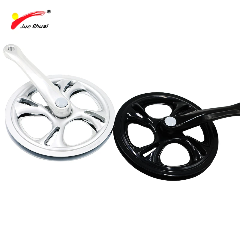 

48T MTB Bike Chainwheel with Crank Bicycle BMX Accessories MTB Mountain Bike Crankset Protector narrow wide for platos bicicleta