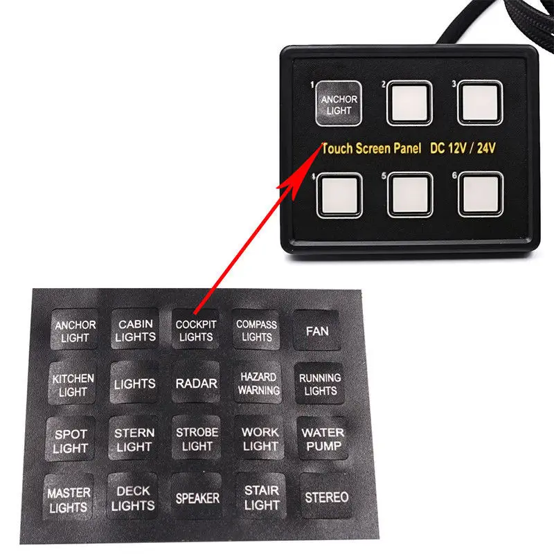 12V/24V 6  LED ġ г  ġ Ʈ г ڽ, ڵ ؾ Ʈ ĳ