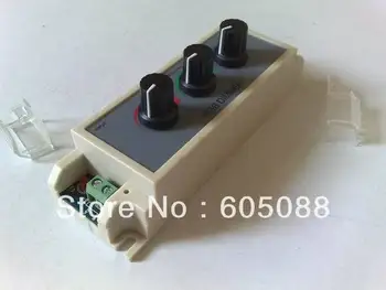 

DC12v 108w rgb led dimmer switch 3 channels knob tunable controller easy to connect&control for normal rgb luminaire DIY using