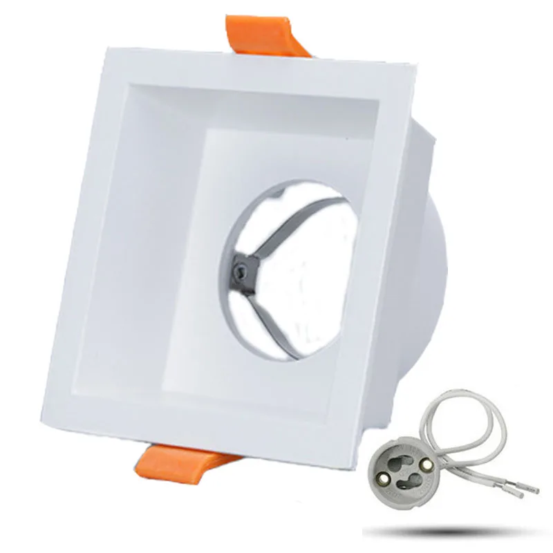 White Aluminum Recessed Downlight Spotlight Fitting Hole ...